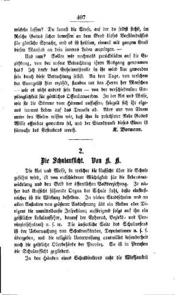 Die Schulaufsicht