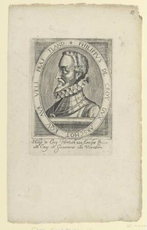 Bildnis des Philippvs de Croy