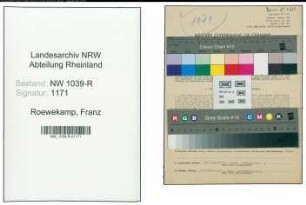 Entnazifizierung Franz Roewekamp , geb. 02.09.1899 (Unternehmer)