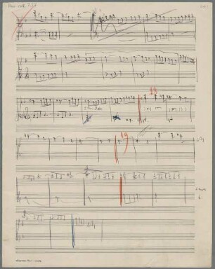 Symphonies, orch, op. 44/2, G-Dur, Sketches - BSB Mus.coll. 7.37 : [without title]