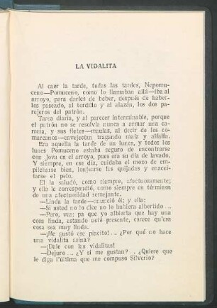 La Vidalita