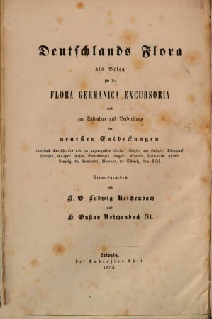 Deutschlands Flora mit höchst naturgetreuen, charakteristischen Abbildungen aller ihrer Pflanzenarten in natürlicher Größe und mit Analysen auf Kupfertafeln, als Beleg für die Flora Germanica excursoria und zur Aufnahme und Verbreitung der neuesten Entdeckungen, [7]. Die Cynarocephalen und Calendulaceen der deutschen Flora