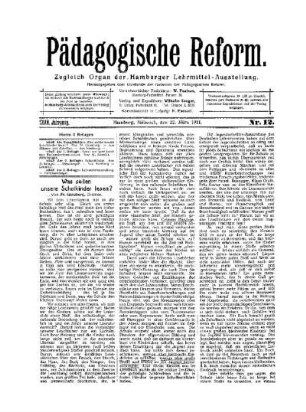 Was sollen unsere Schulkinder lesen? : (Schluß folgt)