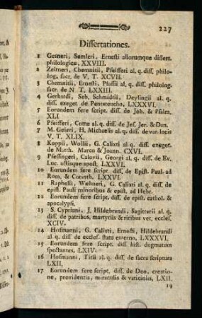 227-228, Dissertationes.