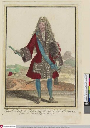 Claude, Comte de Choiseuil, Mareschal de France