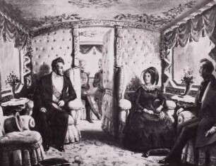 Louis Philippe, König der Franzosen, Viktoria, Königin von Großbritannien, Kaiserin von Indien, und der Prinzgemahl