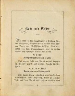 Aus dem Notizbuch des Onkel Jonas : Humoresken aus dem jüdischen Leben von Siegmund Cronbach  (Inhalt: Kohn und Cohen.-Ein Spaziergang mit Onkel Jonas.-Verlorene Schadchenmüh.-Elias.)