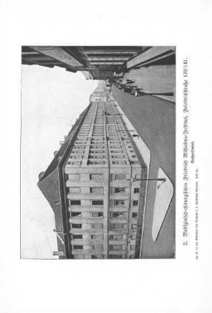 2. Medizinisch-chirurgisches Friedrich Wilhelms-Institut, Friedrichstraße 139/141. Außenfront