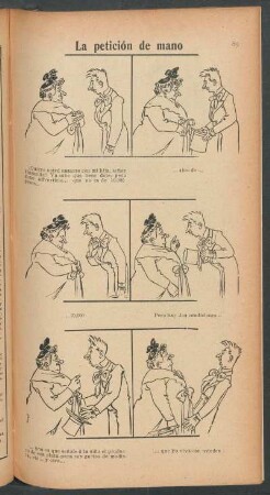 La petición de mano - [Cómic]