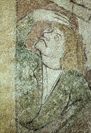 mittleres Bildfeld: Martyrium der heiligen Katharina