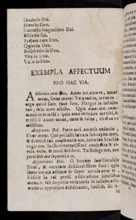 12v-3v, Exempla Affectuum ...