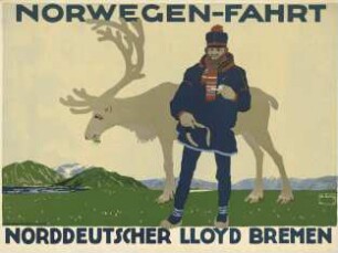 Norwegen-Fahrt. Norddeutscher Lloyd Bremen