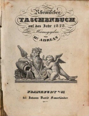 Rheinisches Taschenbuch auf das Jahr .... 1828