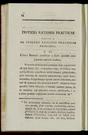 [Critices Rationis Practicae.]