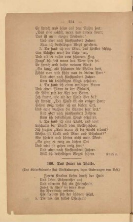 [V. Idyllen, Schilderungen]