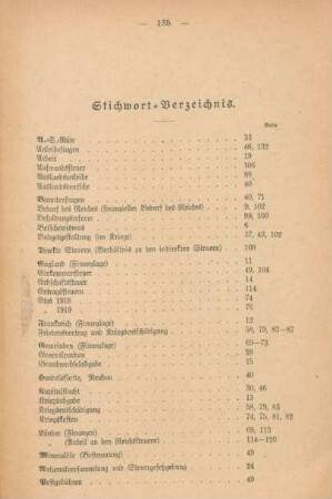 Stichwort-Verzeichnis