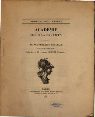 Séance publique annuelle. 1851