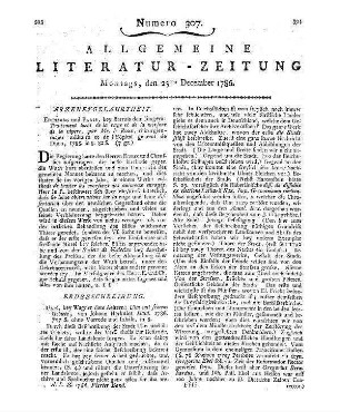 Warens, L. F. E. de: Mémoires de Madame de Warens. Suivis de ceux de Claude Anet. Publiés par un C. D. M. D. P. [Hrsg. v. F. A. Doppet]. Pour servir d'Apologie aux Confessions de J. J. Rousseau. Chambery; Paris: Leroy 1786