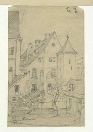 Dreikönigskirche von Osten. Um 1880