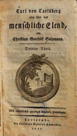 Carl von Carlsberg oder über das menschliche Elend, 3