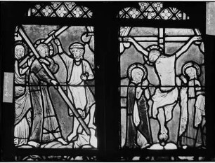 Burg Hohenzollern Glasmalerei Kreuzigung Jesus