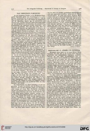 Eine dringende Forderung