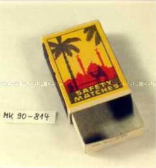 Streichholschachtel "Safety Matches"