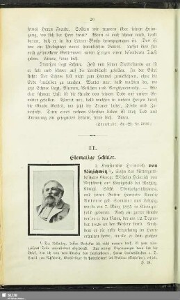 II. Ehemalige Schüler