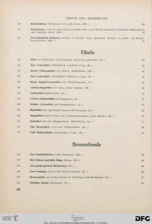 Fibeln (Nr. 432-445)