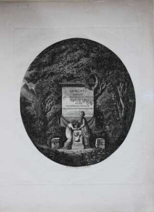 Grafik 'Grabmal Johann Georg Ott'