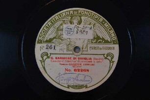 Il barbiere di Siviglia : Cavatina d'Almaviva "Ecco ridente in cielo" / (Rossini)
