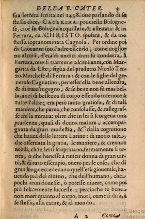 Vita della beata Caterina di Bologna