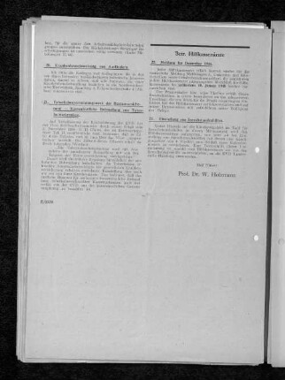 22. Meldung für Dezember 1944