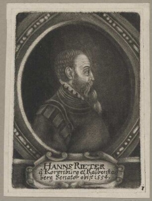 Bildnis des Hanns Rieter