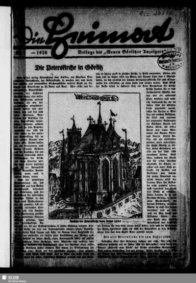 Titelseite einer Zeitung