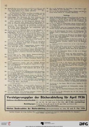 Nachtrag (Nr. 503-521)
