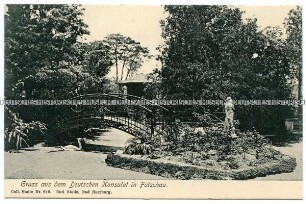 Der Garten des deutschen Konsulats in Futschau (Futschou)