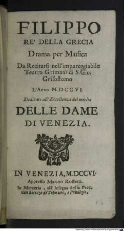 Filippo rè della Grecia