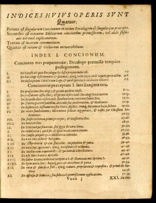 Index I. Concionum.