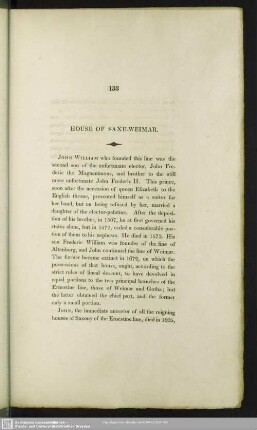 House Of Saxe-Weimar