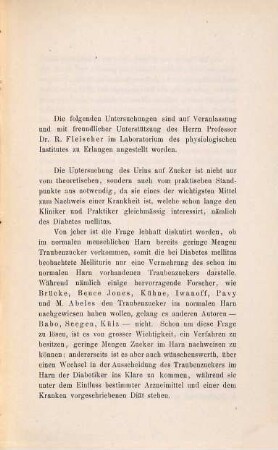 Ueber einen neuen Apparat zur qualitativen und quantitativen Bestimmung des Traubenzuckers im menschlichen Harn