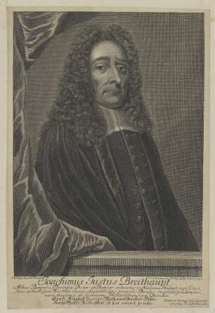 Bildnis des Joachimus Justus Breithaupt