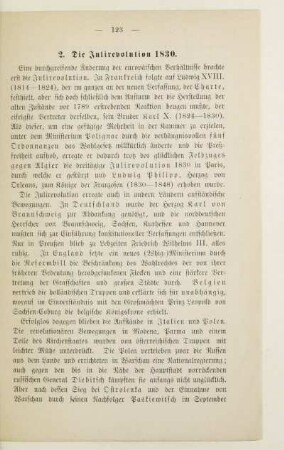 2. Die Julirevolution 1830