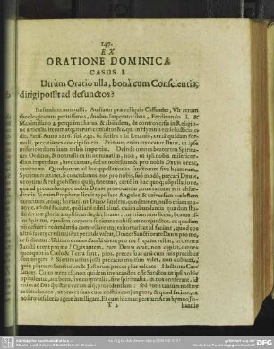 Ex Oratione Dominica