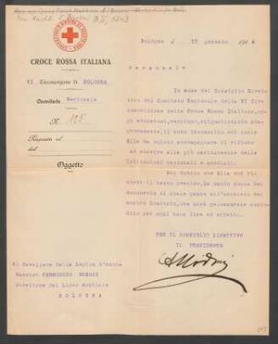 Brief an Ferruccio Busoni : 10.01.1914