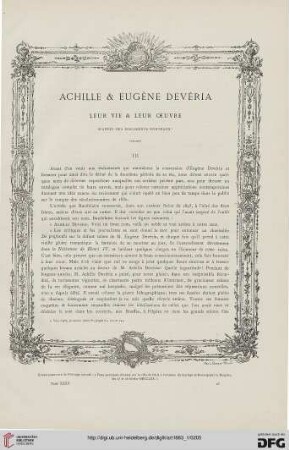 9: Achille & Eugène Devéria, [4] : leur vie & leur oeuvre