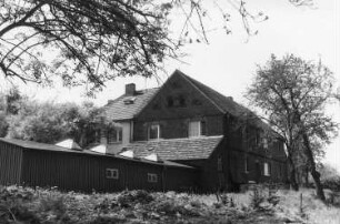 Hoyerswerda-Schwarzkollm. Mühle am Koselbruch, südlich des Ortes, Ansicht
