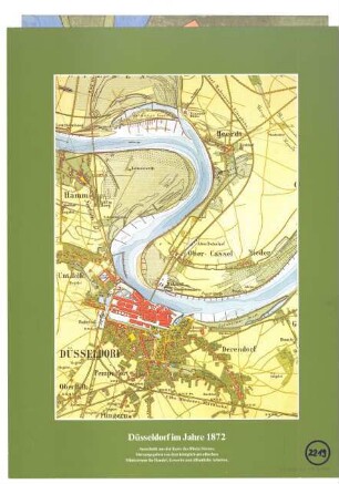 Düsseldorf im Jahre 1872