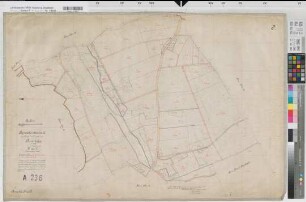 Amecke (Sundern), Teilung der Feldmark Amecke, Bl.3 Brouillonkarte 2 Flur 9
