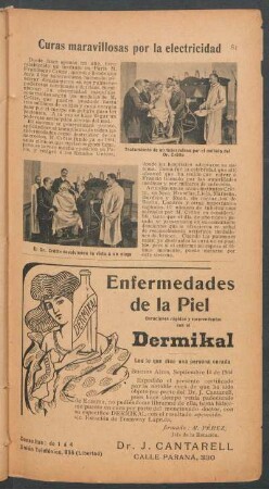 Curas maravillosas por la electricidad